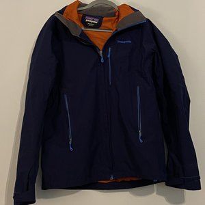 Navy GORE-TEX Patagonia Rain Jacket